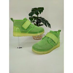 UGG Women's Neumel Clear Neon Green Chukka Boots Size 7 US